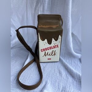 Chocolate Milk Carton Bag